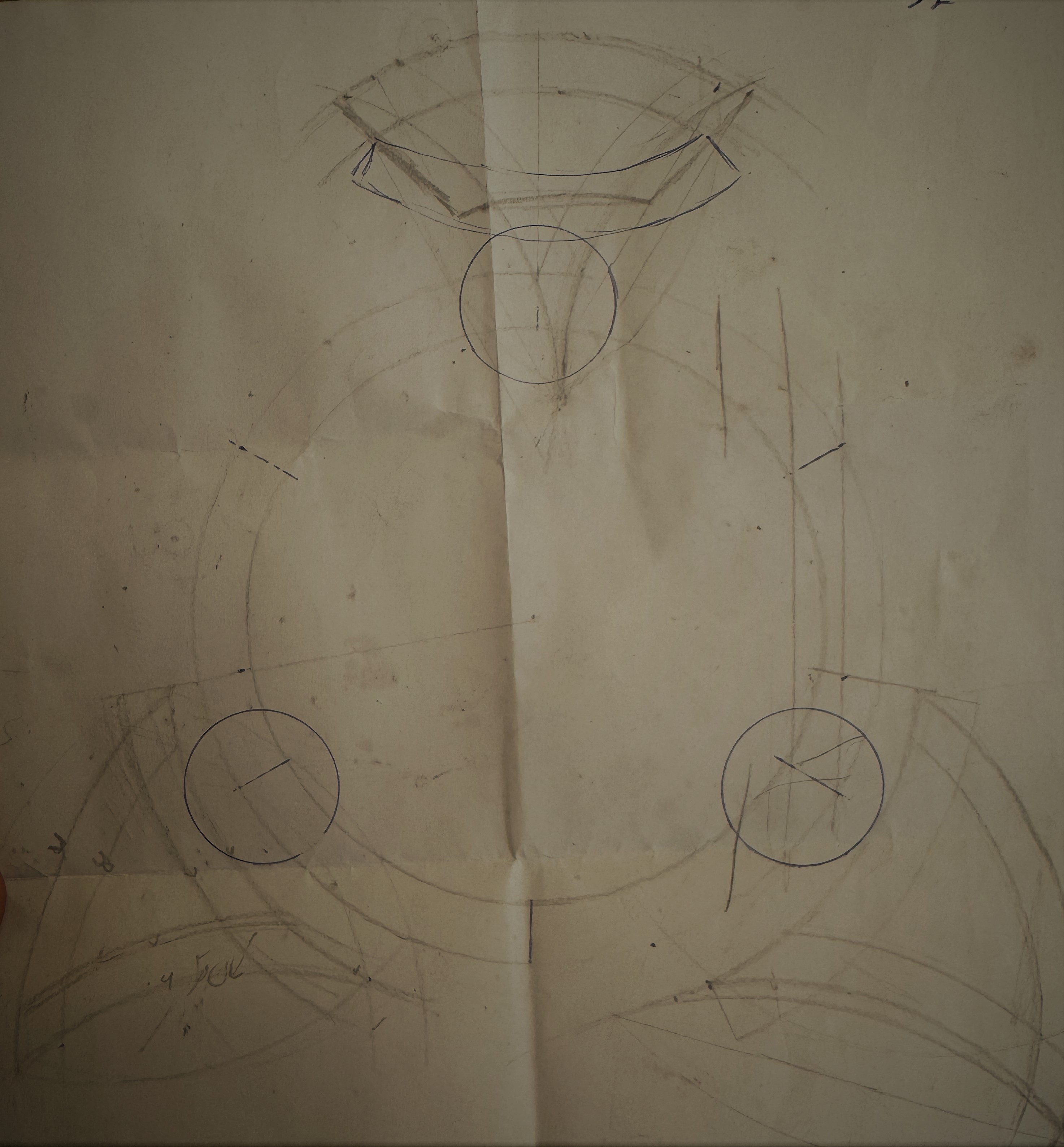 Nexus Design Sketch – The creative process